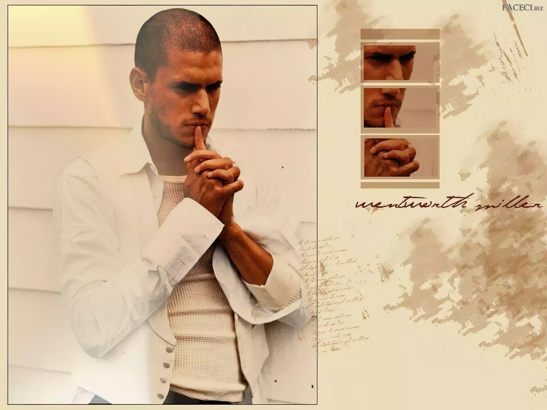 kamizelka, myśli, Skazany na śmierć, Prison Break, Wentworth Miller